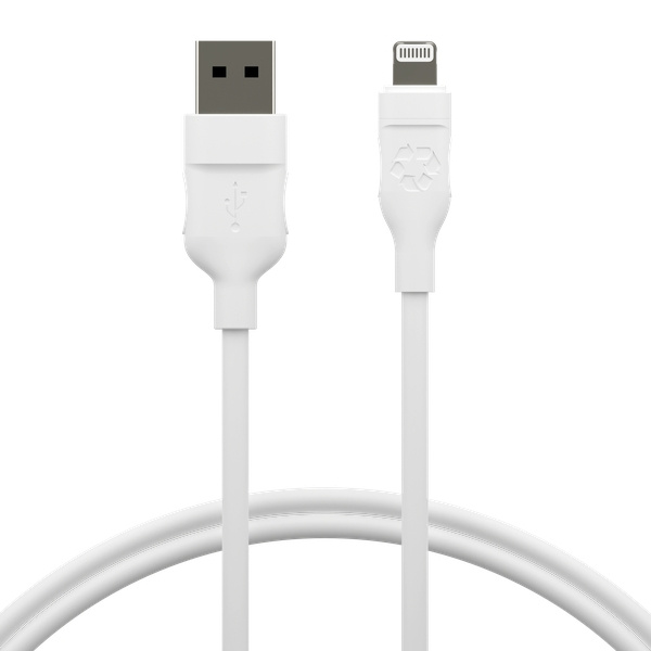 dbramante1928 USB-A til Lightning-kabel, 1,2 m, - Hvit i gruppen SMARTTELEFON & NETTBRETT / Ladere og Kabler / Kabler / Kabler Lightning hos TP E-commerce Nordic AB (D12635)