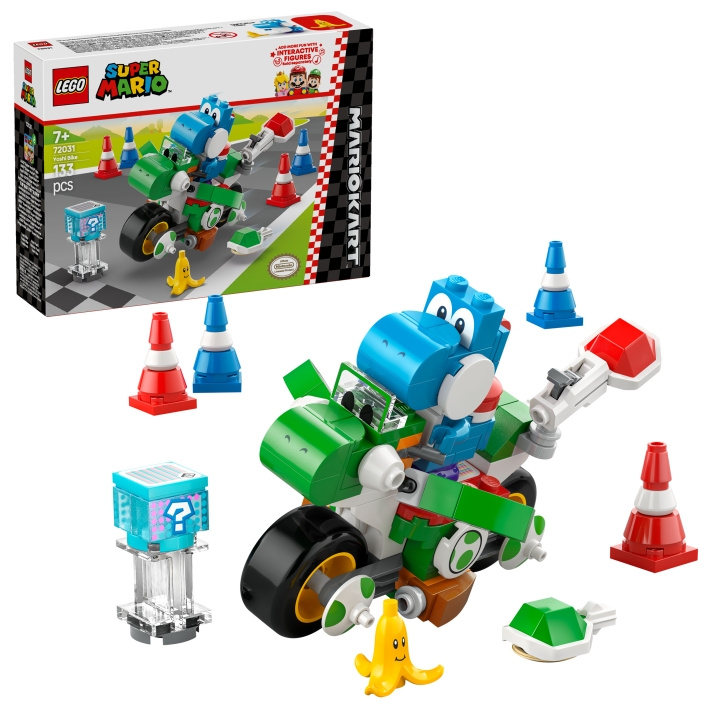 LEGO Super Mario - Mario Kart™ - Yoshi Bike (72031) i gruppen LEKER, BARN OG BABY / Leker / Byggeleker / Lego hos TP E-commerce Nordic AB (D12682)