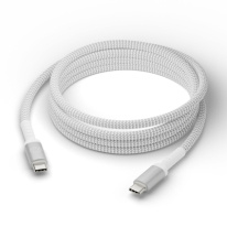dbramante1928 Re-charge - BRD-kabel - USB-C til USB-C, 2,5 m - Hvit i gruppen Datautstyr / Kabler og adaptere / USB / USB-C hos TP E-commerce Nordic AB (D12693)