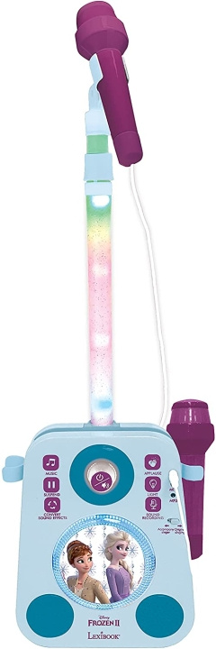 Lexibook Disney Frozen - Karaoke m. to mikrofoner (K140FZ) i gruppen LEKER, BARN OG BABY / Musikk, sang og bilde / Instrumenter hos TP E-commerce Nordic AB (D12707)