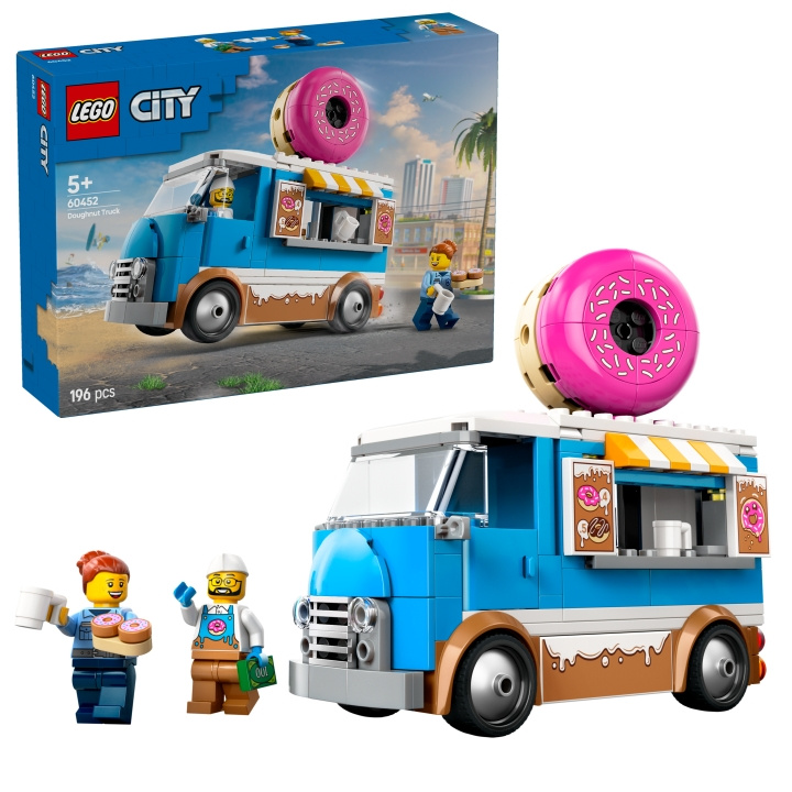 LEGO LEGO City - Doughnut-lastebil (60452) i gruppen LEKER, BARN OG BABY / Leker / Byggeleker / Lego hos TP E-commerce Nordic AB (D12743)