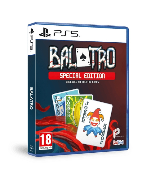 Balatro - Special Edtion (PS5) i gruppen Elektronikk / TV-spill & tilbehør / Sony PlayStation 5 / Spill hos TP E-commerce Nordic AB (D12748)