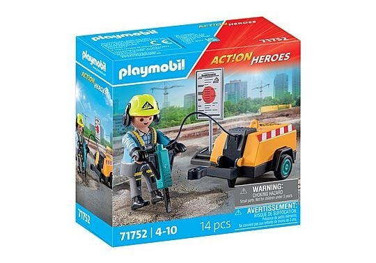 Playmobil Bygningsarbeider (71752) i gruppen LEKER, BARN OG BABY / Leker / Lekesett hos TP E-commerce Nordic AB (D12796)
