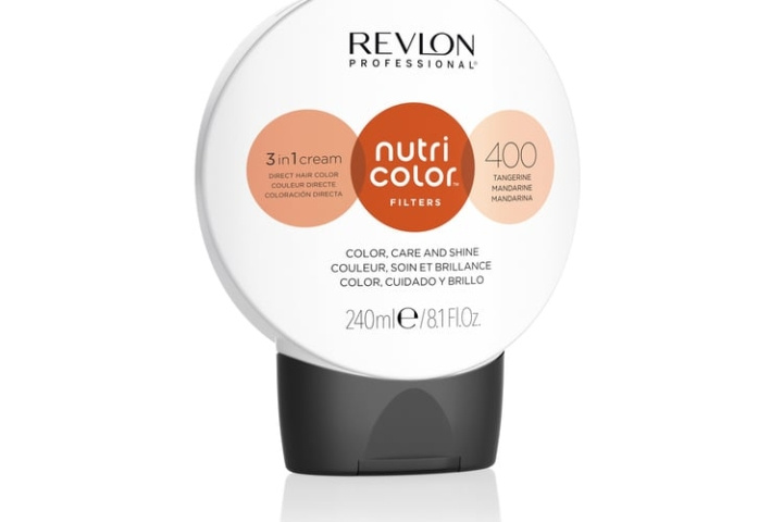 Revlon Nutri Color Filters Fashion 240 ml - 400 Tangerine i gruppen HELSE OG SKJØNNHET / Hår & styling / Hårpleie / Hårfarge / Hårfarge & Fargebombe hos TP E-commerce Nordic AB (D12856)