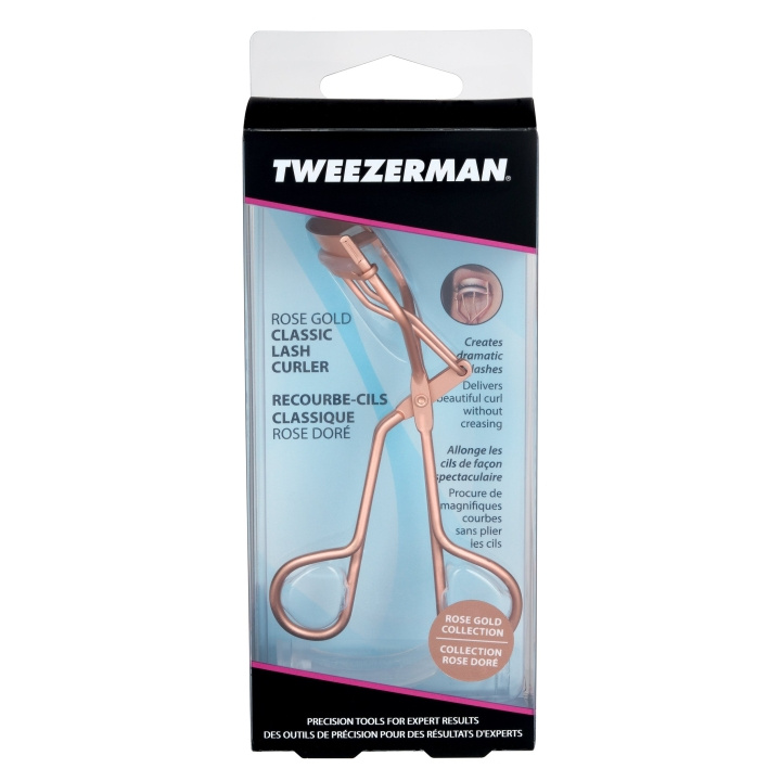 Tweezerman Classic Lash Curler - Rose Gold i gruppen HELSE OG SKJØNNHET / Makeup / Øyne og øyebryn / Øyenbrynssett hos TP E-commerce Nordic AB (D12943)