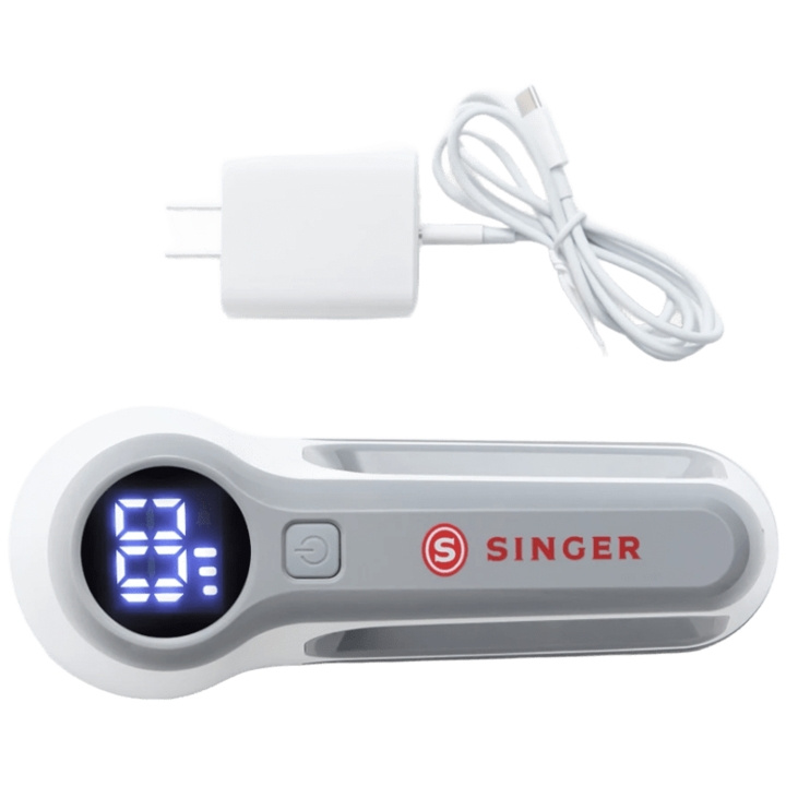 Singer Pluggfjerner oppladbar USB C 3 Speed i gruppen HJEM, HUS OG HAGE / Omsorg for klær (Finns inte riktigt något norskt ord för detta...) / Stell av klær / Omsorg for klær hos TP E-commerce Nordic AB (D12977)