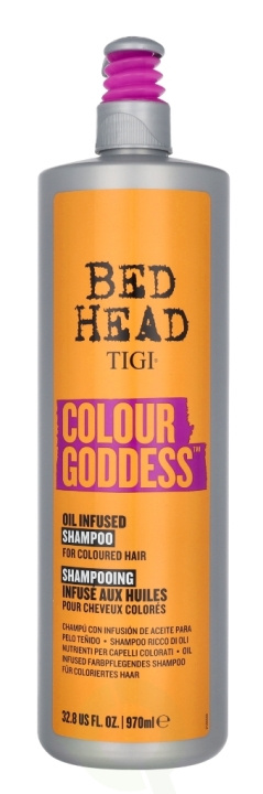 TIGI Bh Colour Goddess Oil Infused Shampoo 970 ml For Coloured Hair i gruppen HELSE OG SKJØNNHET / Hår & styling / Hårpleie / Sjampo hos TP E-commerce Nordic AB (D13001)