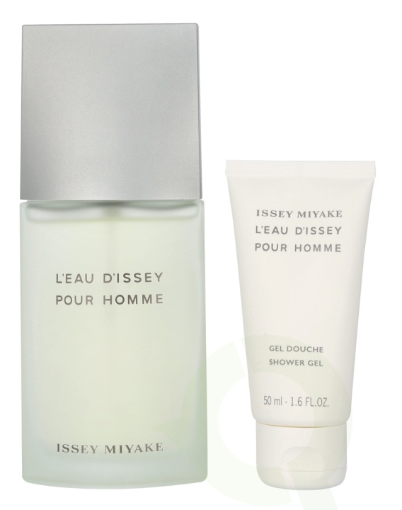 Issey Miyake L\'Eau D\'Issey Pour Homme Giftset 125 ml Edt Spray 75ml/Shower Gel 50ml i gruppen HELSE OG SKJØNNHET / Gavesett / Gavesett for ham hos TP E-commerce Nordic AB (D13014)