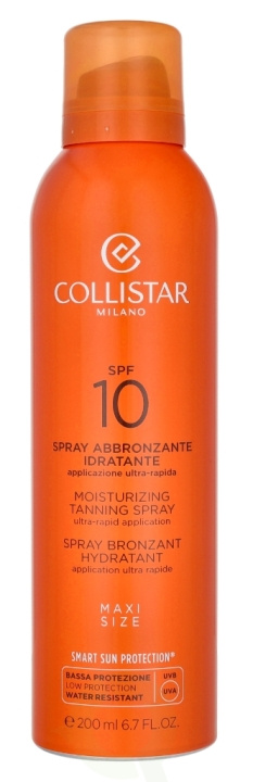 Collistar Moisturizing Tanning Spray SPF10 200 ml i gruppen HELSE OG SKJØNNHET / Hudpleie / Soling / Solkrem hos TP E-commerce Nordic AB (D13075)
