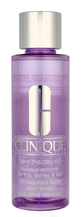 Clinique Take The Day Off Makeup Remover 200 ml For Lids, Lases & Lips i gruppen HELSE OG SKJØNNHET / Makeup / Sminkefjerner hos TP E-commerce Nordic AB (D13142)