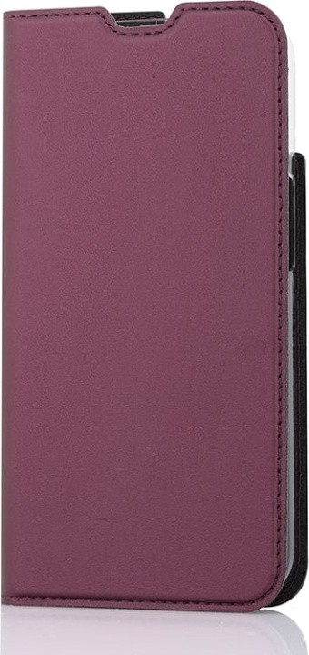 Wave BookCase beskyttelsesveske, iPhone 13, Smoky Sangria i gruppen SMARTTELEFON & NETTBRETT / Mobilbeskyttelse / Apple / iPhone 13 hos TP E-commerce Nordic AB (D13307)