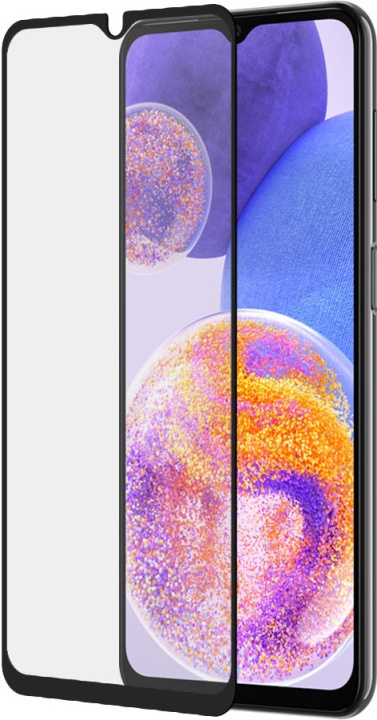 SAFE by PanzerGlass panserglass, Samsung Galaxy A13 / A23 / A23 5G, svart ramme i gruppen SMARTTELEFON & NETTBRETT / Mobilbeskyttelse / Samsung hos TP E-commerce Nordic AB (D13451)