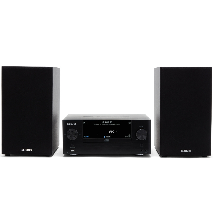 AIWA Mini Stereo Hifi System i gruppen Elektronikk / Lyd & Bilde / Hjemmekino, HiFi og bærbar hos TP E-commerce Nordic AB (D13557)