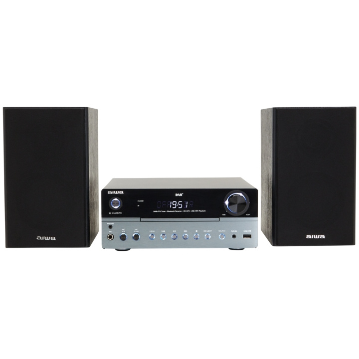 AIWA Micro Stereo Hifi System i gruppen Elektronikk / Lyd & Bilde / Hjemmekino, HiFi og bærbar hos TP E-commerce Nordic AB (D13558)