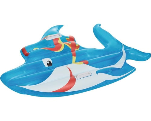 Happy People Oppblåsbar flytende hai (77589) i gruppen LEKER, BARN OG BABY / Babyprodukter / Bad hos TP E-commerce Nordic AB (D13672)