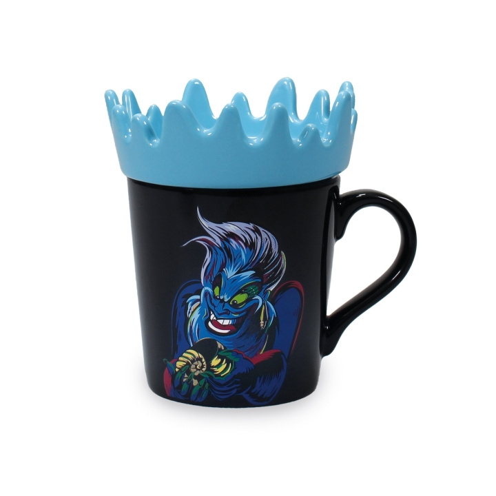 Disney Krus formet (335ml) - Ursula Crest (MUGSDC17) i gruppen SPORT, FRITID & HOBBY / Morsomme produkter / Kopper hos TP E-commerce Nordic AB (D13762)