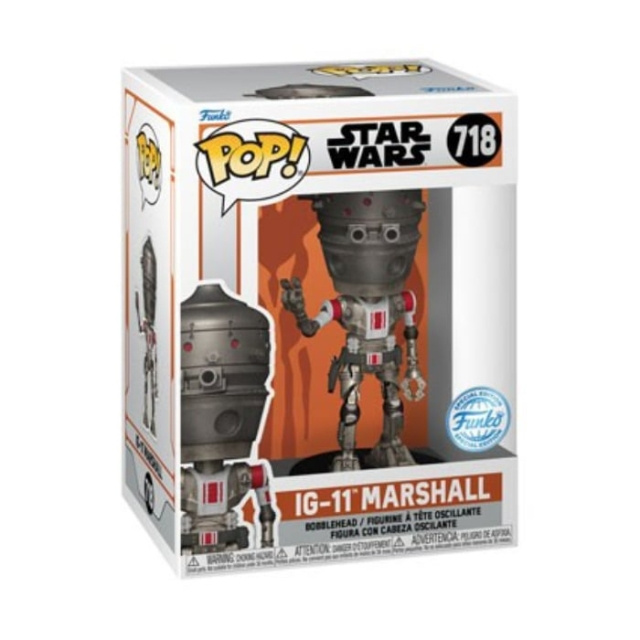 Funko Pop! POP - Vinyl ekskl. mandalorianer - IG-11 Marshall (78342) i gruppen LEKER, BARN OG BABY / Leker / Figurer, miniatyrer og tilbehør hos TP E-commerce Nordic AB (D13774)