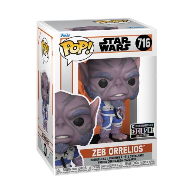 Funko Pop! POP - Vinyl ekskl. mandalorianer - Zeb Orrelios (78341) i gruppen LEKER, BARN OG BABY / Leker / Figurer, miniatyrer og tilbehør hos TP E-commerce Nordic AB (D13775)