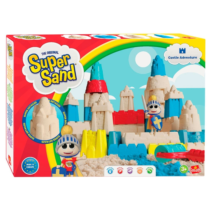 Goliath Super Sand - Slotteventyr (GO18146) i gruppen LEKER, BARN OG BABY / Leker / Eksperiment & DIY hos TP E-commerce Nordic AB (D13776)