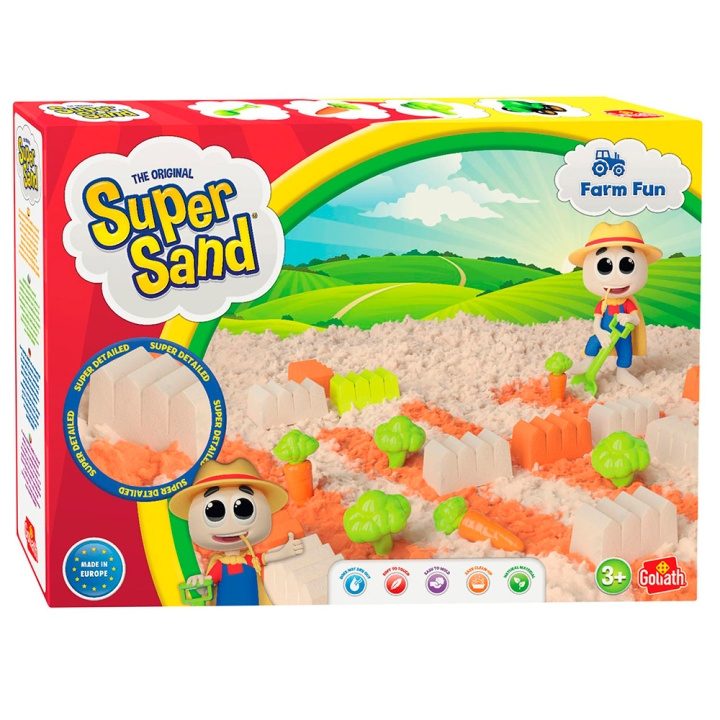 Goliath Super Sand - Farm Fun (GO18145) i gruppen LEKER, BARN OG BABY / Leker / Eksperiment & DIY hos TP E-commerce Nordic AB (D13780)