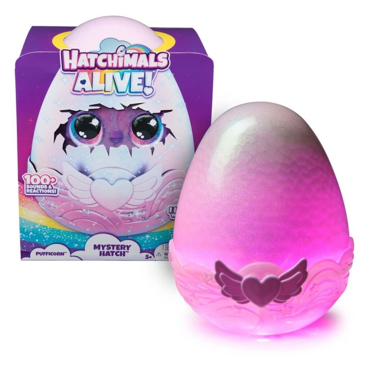Hatchimals Levende hemmelig luke Pufficorn-assistent (6069132) i gruppen LEKER, BARN OG BABY / Leker / Leksaker hos TP E-commerce Nordic AB (D13807)