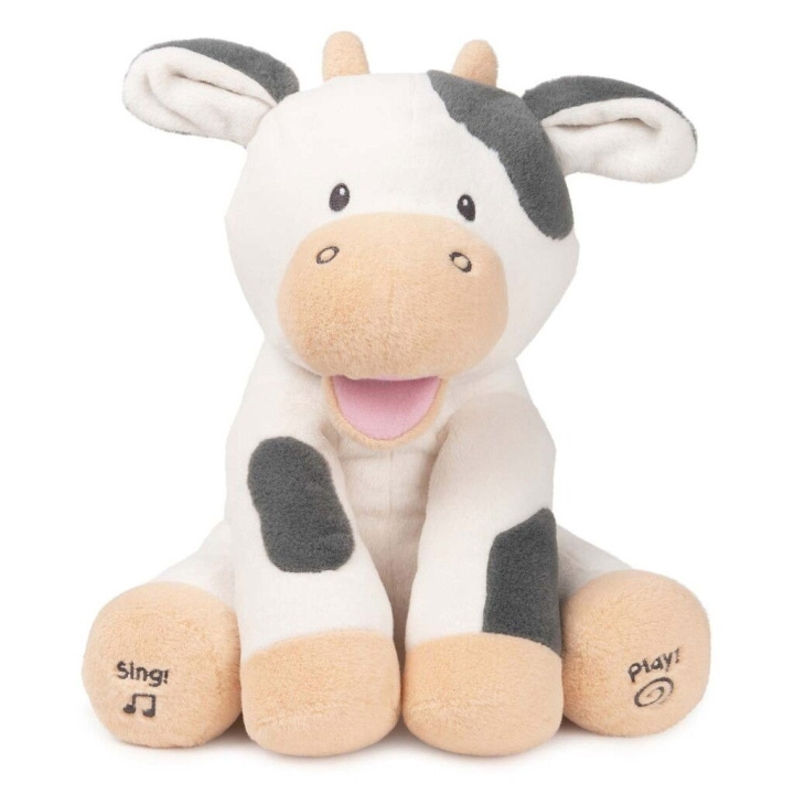 Gund Buttermilk Cow 30 cm DK/NO (6071726) i gruppen LEKER, BARN OG BABY / Babyleker (0-3 år) / Aktivitetsleker hos TP E-commerce Nordic AB (D13827)