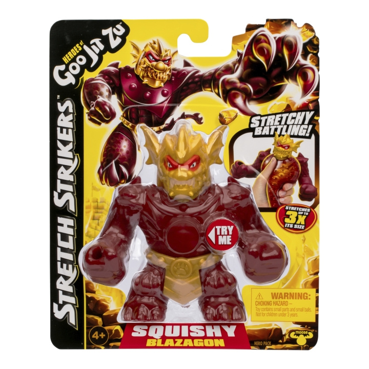 Goo Jit Zu Stretch Strikers - Drageridder Blazagon (42780) i gruppen SPORT, FRITID & HOBBY / Hobby / Plastmodeller / Figurer hos TP E-commerce Nordic AB (D13947)