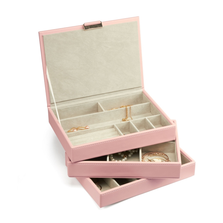 Gillian Jones Smykkeskrin i flere lag - Cream - Rosa i gruppen LEKER, BARN OG BABY / Barnerom / Lagring hos TP E-commerce Nordic AB (D13949)