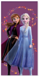 Disney Frozen Håndkle - 70x140 cm - Frozen (110056) i gruppen HJEM, HUS OG HAGE / Innredning / Håndklær hos TP E-commerce Nordic AB (D13971)