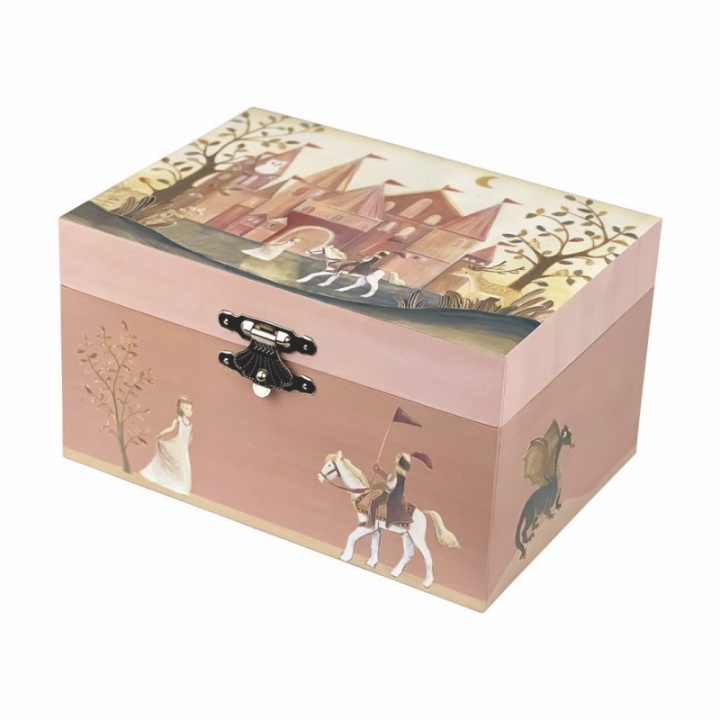 Egmont Toys Musikalsk smykkeskrin Princess - Rosa - 15 x 10 x 9 cm i gruppen LEKER, BARN OG BABY / Barnerom / Lagring hos TP E-commerce Nordic AB (D14022)