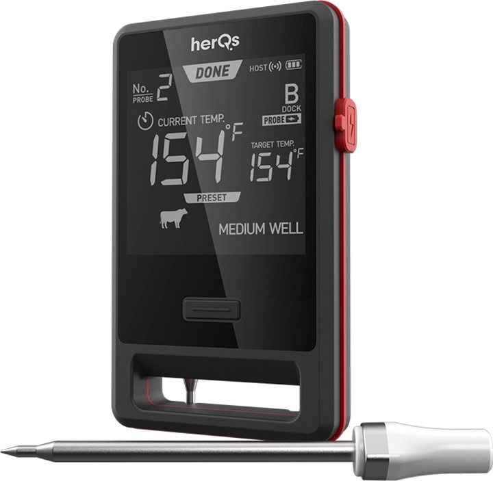 HerQs Pin Pro - Trådløst termometer i gruppen HJEM, HUS OG HAGE / Hageprodukter / Griller & Grilltilbehør hos TP E-commerce Nordic AB (D14129)