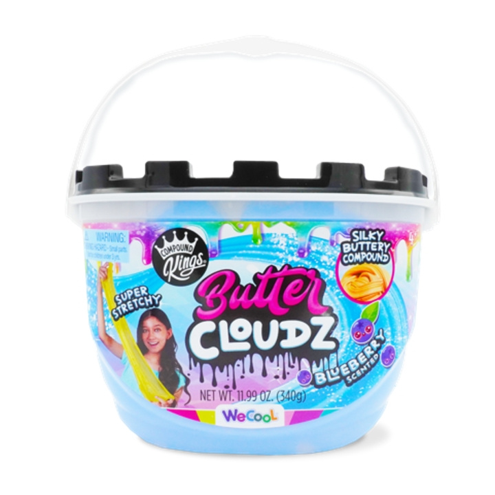 Compound Kings - Butter Cloudz (svart lokk) Asstd, 340 g, duftende (40301) i gruppen LEKER, BARN OG BABY / Leker / Eksperiment & DIY hos TP E-commerce Nordic AB (D14230)