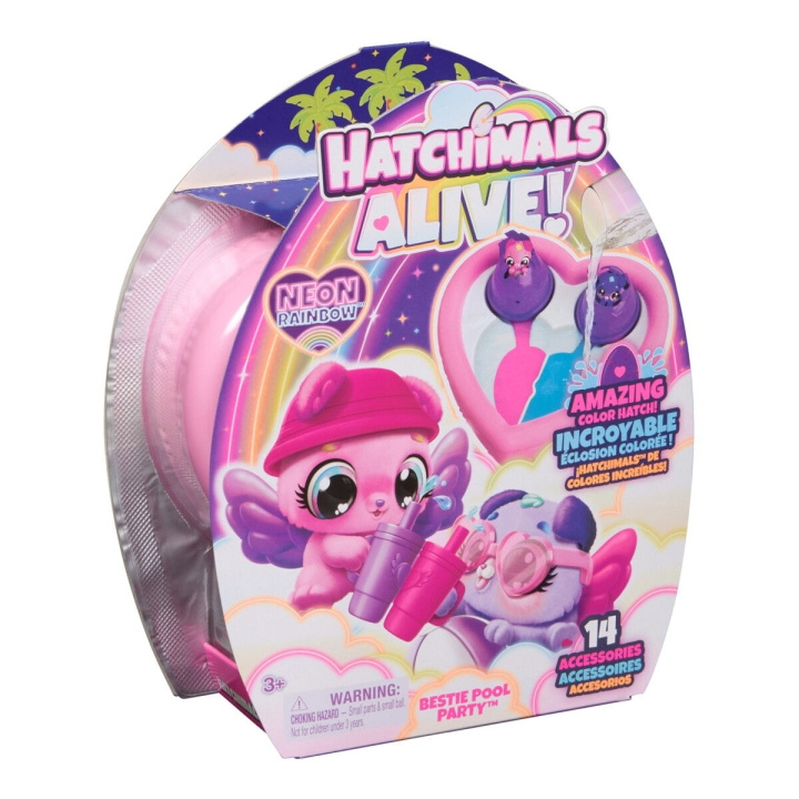 Hatchimals Alive Bestie Pool Party - (6072786) i gruppen LEKER, BARN OG BABY / Leker / Leksaker hos TP E-commerce Nordic AB (D14291)