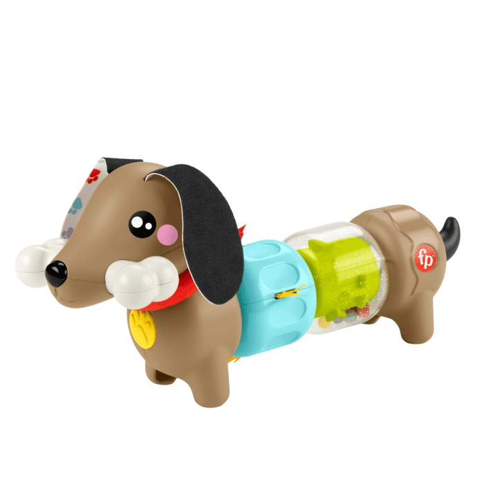 Fisher-Price Fisher Price Spedbarn - Klikk og snurr aktivitetsvalp (HTW91) i gruppen LEKER, BARN OG BABY / Babyleker (0-3 år) / Aktivitetsleker hos TP E-commerce Nordic AB (D14326)