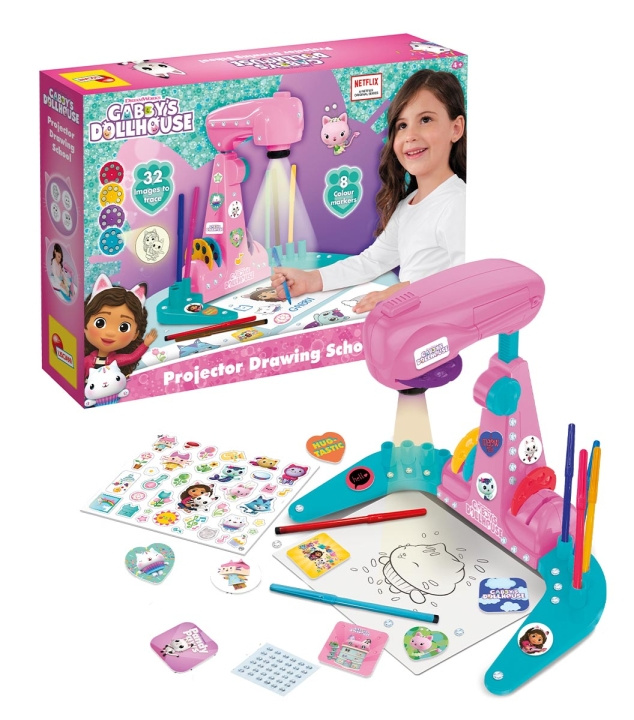 Gabby\'s Dollhouse Projektorsett (31489) i gruppen LEKER, BARN OG BABY / Leker / Eksperiment & DIY hos TP E-commerce Nordic AB (D14424)