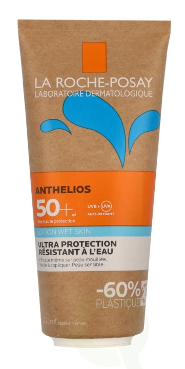 La Roche LRP Anthelios Wet Skin Gel SPF50+ 200 ml i gruppen HELSE OG SKJØNNHET / Hudpleie / Soling / Solkrem hos TP E-commerce Nordic AB (D14529)