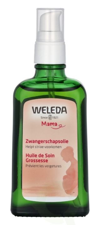 Weleda Mother Pregnancy Oil 100 ml i gruppen HELSE OG SKJØNNHET / Hudpleie / Kroppspleie / Kroppsolje hos TP E-commerce Nordic AB (D14532)
