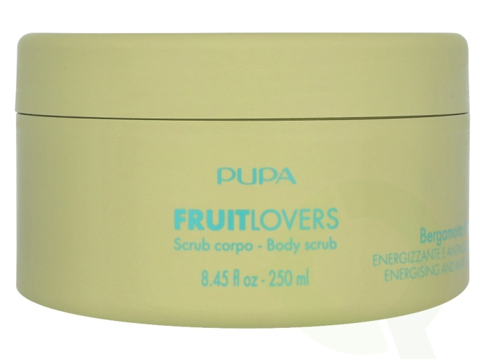 Pupa Milano Pupa Fruit Lovers Body Scrub Fruit Lover Gommage Corps 250 ml Bergamotto Bio i gruppen HELSE OG SKJØNNHET / Hudpleie / Kroppspleie / Body lotion hos TP E-commerce Nordic AB (D14695)