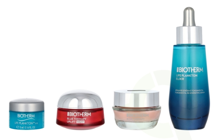 Biotherm Life Plankton Elixir Giftset 85 ml Serum 50ml/Uplift Day 15ml/Uplife Night 15ml/Eye Contour 5ml i gruppen HELSE OG SKJØNNHET / Gavesett / Gavesett for henne hos TP E-commerce Nordic AB (D14701)