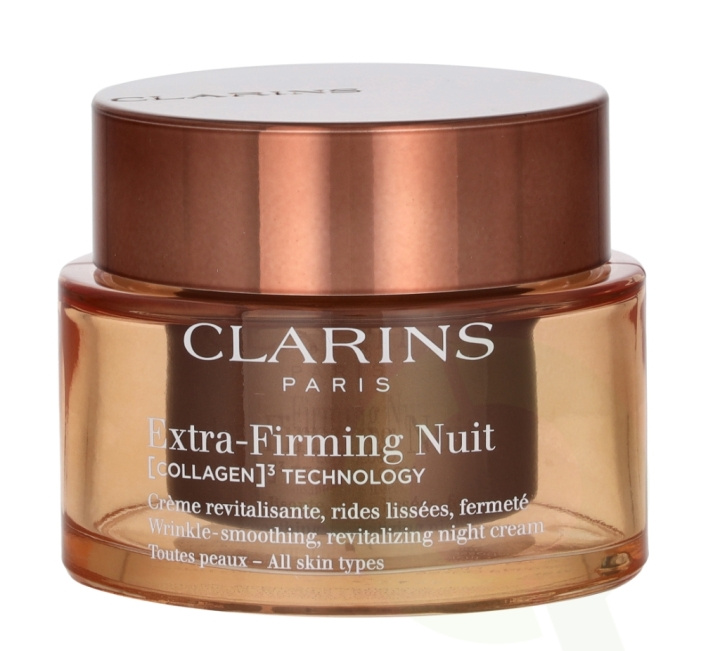 Clarins Extra Firming Night Cream 50 ml All Skins i gruppen HELSE OG SKJØNNHET / Hudpleie / Ansikt / Nattkrem hos TP E-commerce Nordic AB (D14787)