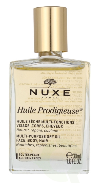 Nuxe Huile Prodigieuse Multi-Purpose Dry Oil 30 ml For alle hudtyper i gruppen HELSE OG SKJØNNHET / Hår & styling / Hårpleie / Hårolje hos TP E-commerce Nordic AB (D14819)