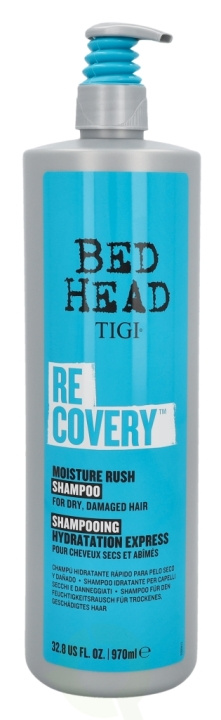 TIGI Bh Recovery Moisture Rush Shampoo 970 ml For tørt, skadet hår i gruppen HELSE OG SKJØNNHET / Hår & styling / Hårpleie / Sjampo hos TP E-commerce Nordic AB (D14838)