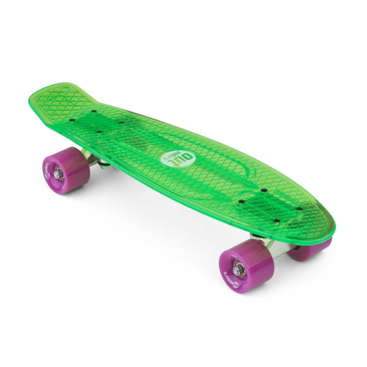 Outsiders Transparent Retro Skateboard Green i gruppen LEKER, BARN OG BABY / Uteleker / Sport & spill hos TP E-commerce Nordic AB (D14874)