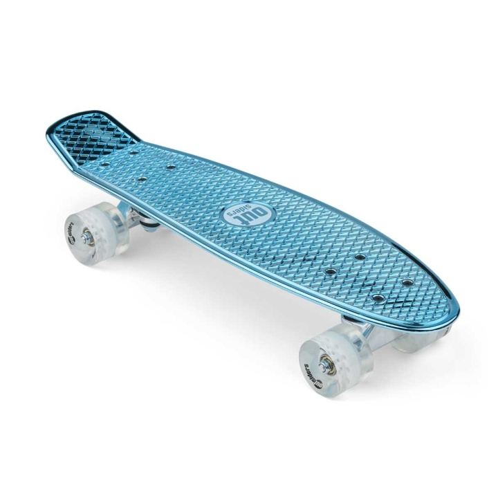 Outsiders Chrome Edition Retro Skateboard Blå i gruppen LEKER, BARN OG BABY / Uteleker / Sport & spill hos TP E-commerce Nordic AB (D14875)