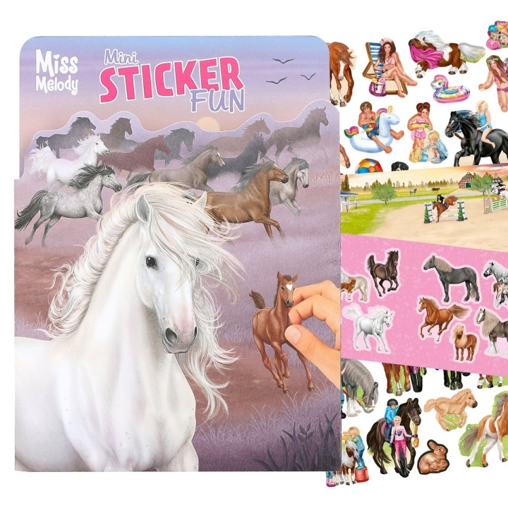 Miss Melody Mini Sticker-Fun (0412465) i gruppen LEKER, BARN OG BABY / Leker / Håndtverk hos TP E-commerce Nordic AB (D14911)