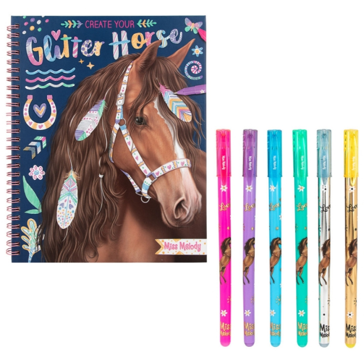 Miss Melody Glitterhestebok (0412931) i gruppen LEKER, BARN OG BABY / Leker / Håndtverk hos TP E-commerce Nordic AB (D14912)