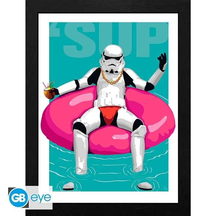 ORIGINAL STORMTROOPER - Innrammet trykk Pool Boy (30x40) x2 i gruppen HJEM, HUS OG HAGE / Innredning / Fotorammer hos TP E-commerce Nordic AB (D14946)