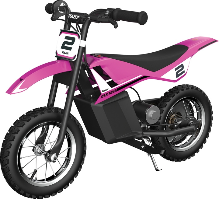 Razor Dirt Rocket MX125 - Rosa - (15173863) i gruppen LEKER, BARN OG BABY / Uteleker / Sykler & sparkesykler hos TP E-commerce Nordic AB (D14947)