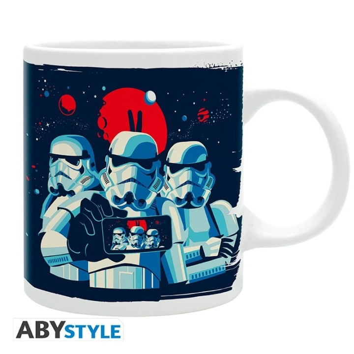 ORIGINAL STORMTROOPER - Krus - 320 ml - Selfie - subli - eske x2 i gruppen SPORT, FRITID & HOBBY / Morsomme produkter / Kopper hos TP E-commerce Nordic AB (D14950)