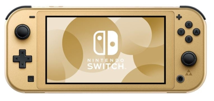 Nintendo Switch Lite Hyrule Edition i gruppen Elektronikk / TV-spill & tilbehør / Nintendo Switch Lite hos TP E-commerce Nordic AB (D14957)
